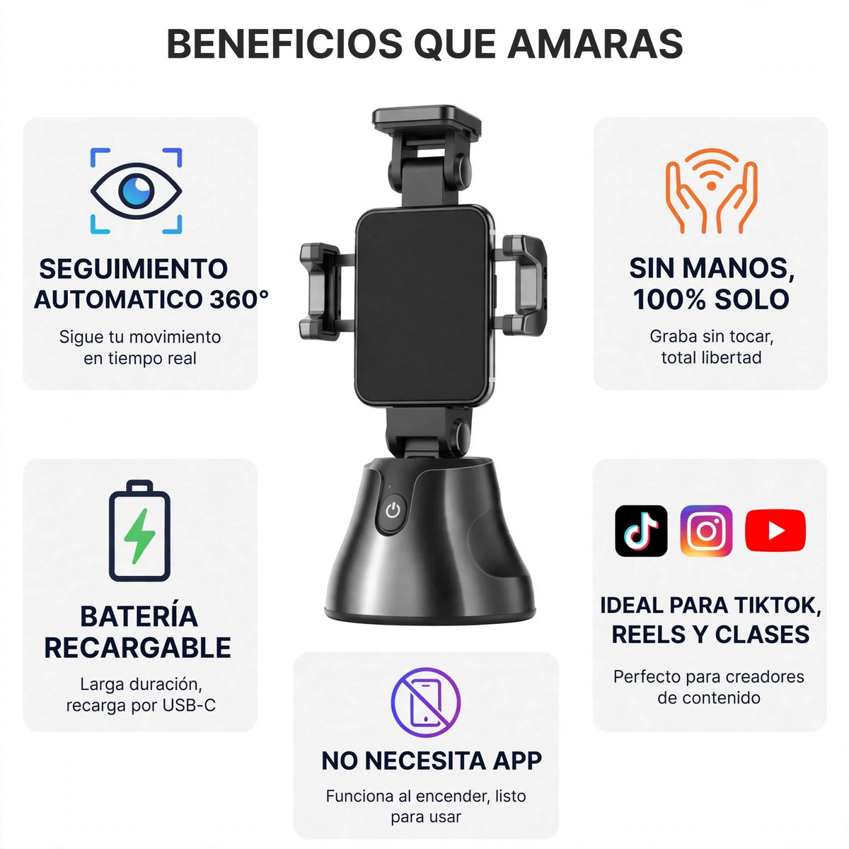 SOPORTE CELULAR CON SEGUIMIENTO INTELIGENTE