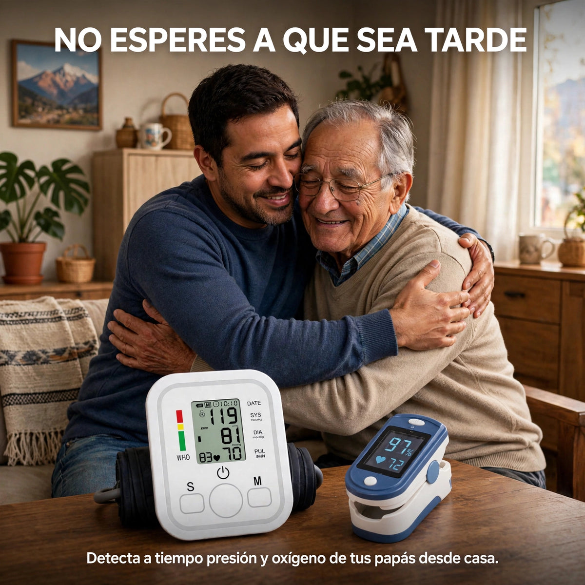 PACK TENSIÓMETRO Y OXÍMETRO